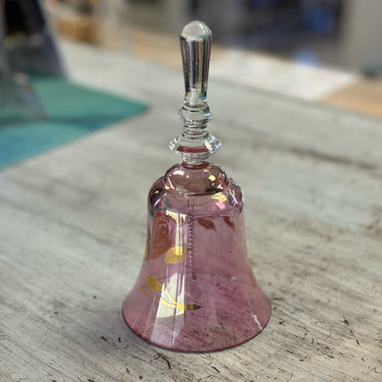 Pink Glass Bell